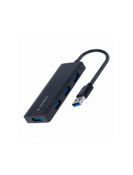 Hub 4 Puertos Usb 3.0 / USB / Gembird / Negro / UHB-U3P4-03
