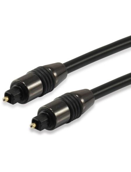 ÷ Cable toslik optico digital audio 1.8m equip